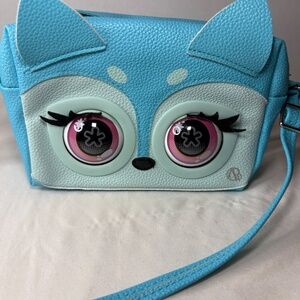 Purse Pets Fierce Fox Interactive Pet Toy Crossbody Kids Purse WORKS Interactive